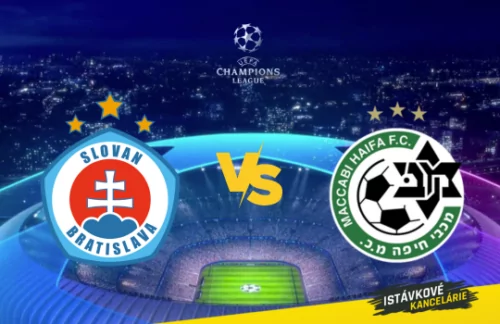 Slovan vs Maccabi Haifa: Liga majstrov kvalifikácia