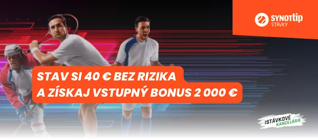 Synottip Stávka bez rizika