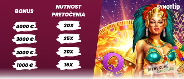 Synottip casino promo kód