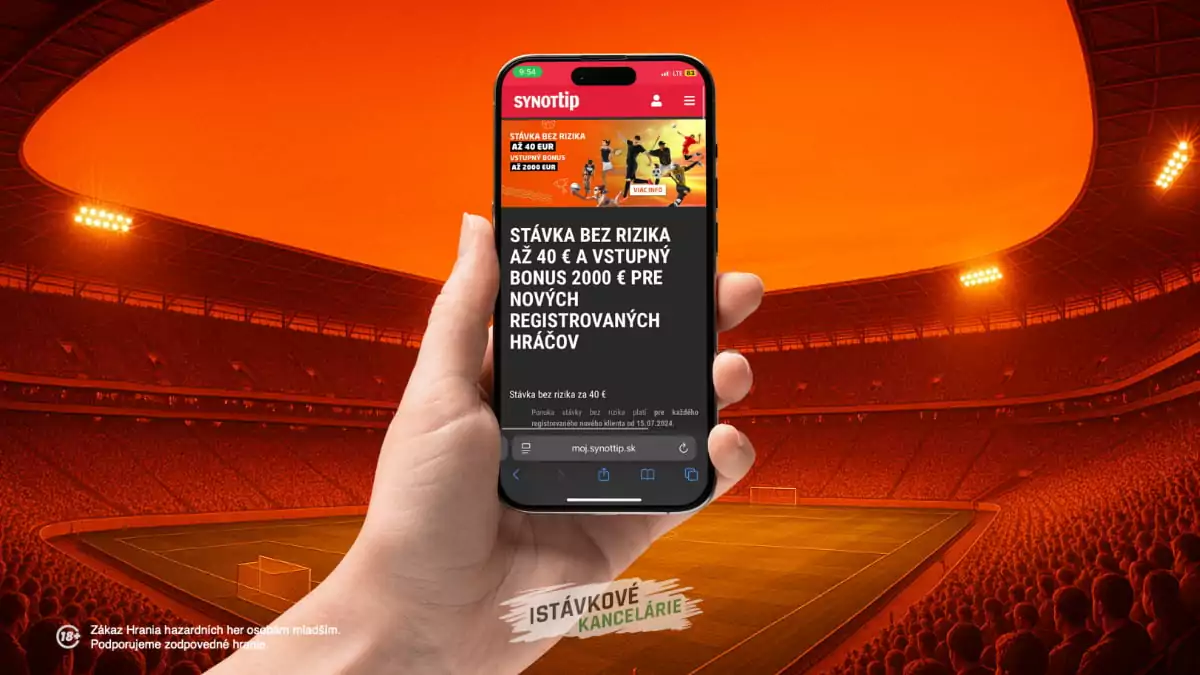 Synottip stávka bez rizika