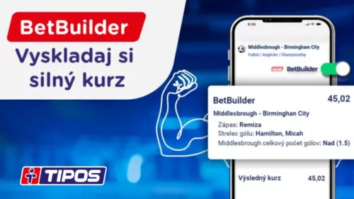 Tipos Betbuilder: Ako funguje skladanie stávok z jedného zápasu v eTipose? (2026)