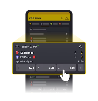 Tipovanie na mobile vo Fortune