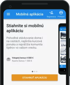 Tipsport aplikácia Android 8 a vyššia verzia