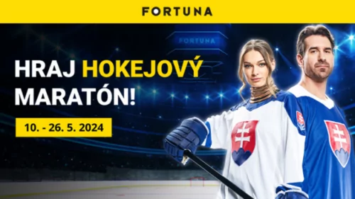 Fortuna hokejový maratón – ceny za 10.000€