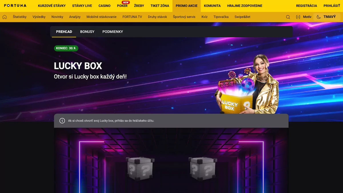 Fortuna lucky box