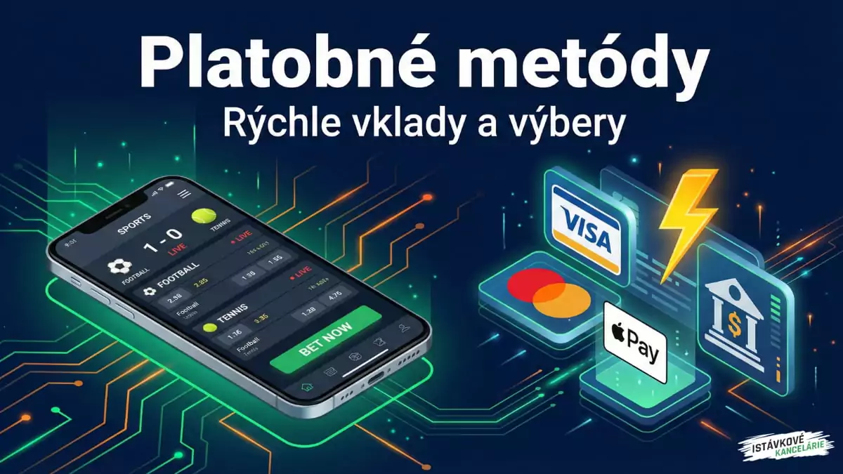 Platobné metódy v stávkových kanceláriách